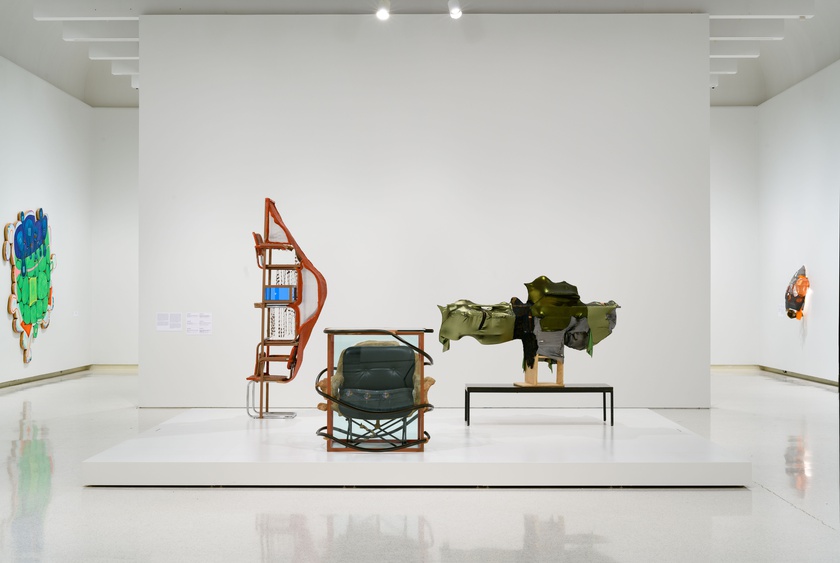 Installation View, Wild Life: Elizabeth Murray & Jessi Reaves, Carnegie Museum, Pittsburgh, September 3, 2021 - January 9, 2022