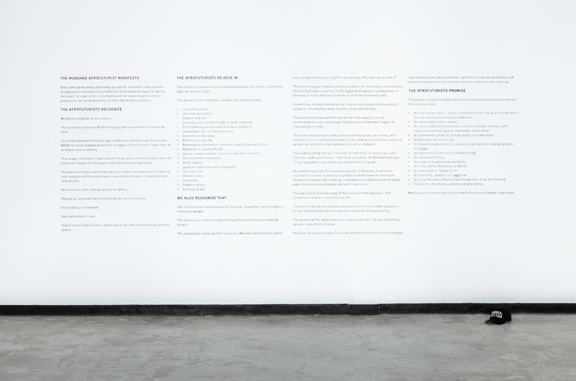 The Mundane Afrofuturist Manifesto, 2007-2015