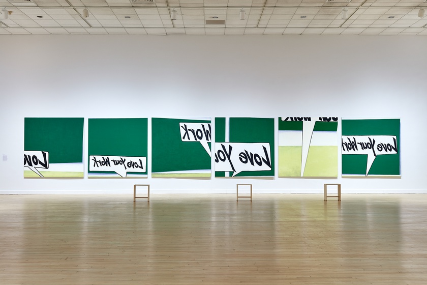 Installation view, Rochelle Feinstein: Image of an Image, The Bronx Museum of the Arts, New York, November 7, 2018 - March 3, 2019
