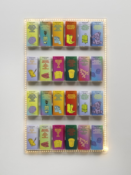 Morgan Bassichis and DonChristian Jones, Questions to Ask Beforehand, 2022