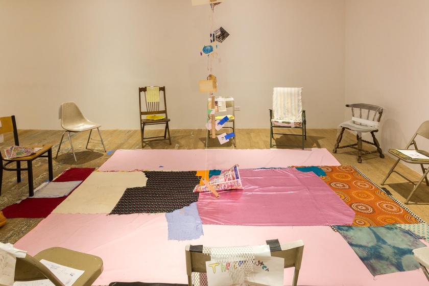 Susan Cianciolo, Prayer Circle (detail), 2016-2017