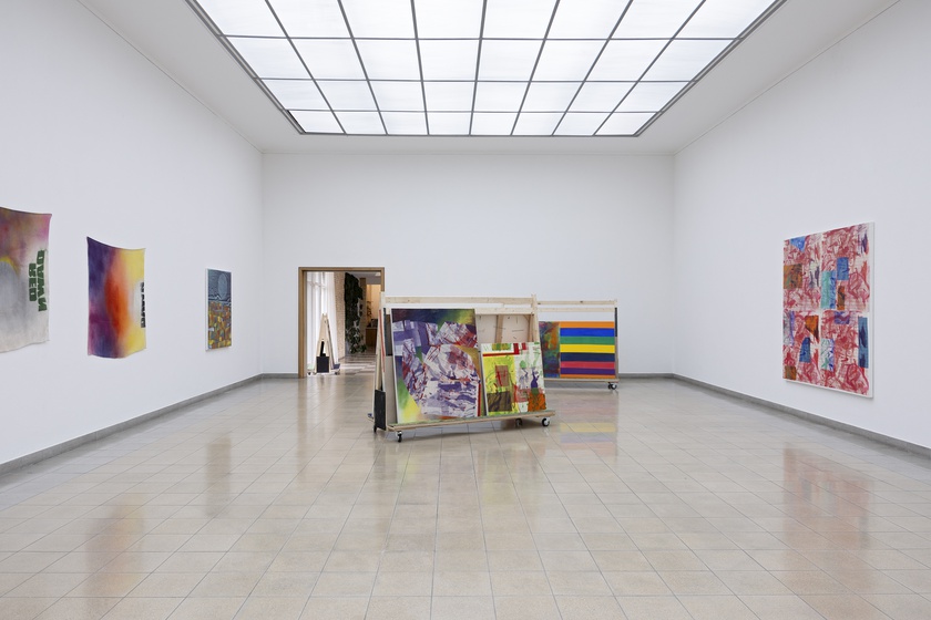 Installation view, Rochelle Feinstein, The Today Show, Kunsthaus Glarus, Glarus, Switzerland, March 16 - June 22
