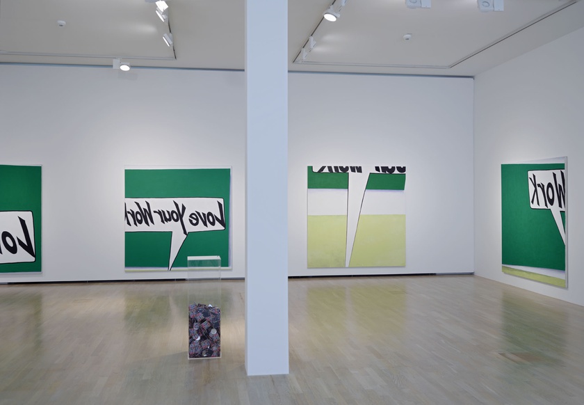 Installation view, I MADE A TERRIBLE MISTAKE, Lenbachaus, Munich, Germany, June 7 - September 18, 2016