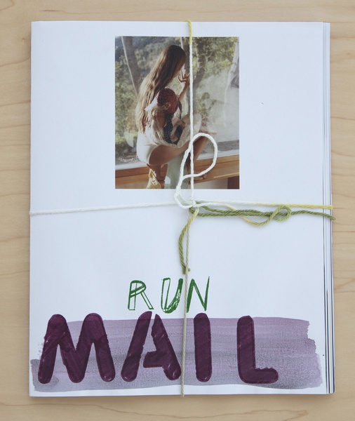RUN Mail, Susan Cianciolo collaboration with Clara Balzary, published by Automatic Editions