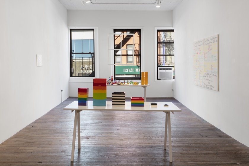 Installation View, Christopher Knowles: The Rainbow Lego Show, March 20 - May 10, 2025 