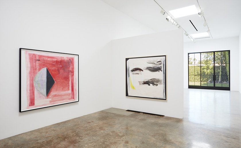 Installation view at Kayne Griffin Corcoran