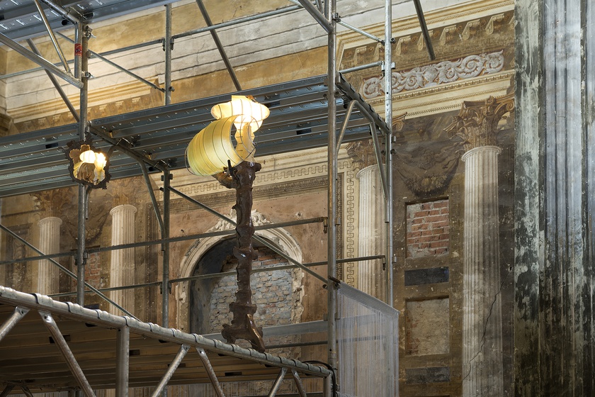 Installation view, Above the cold, San Carlo Cremona