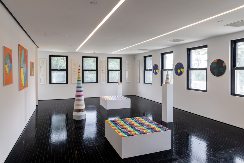 Installation view, Christopher Knowles: STAND, Water Mill Center, Water Mill, 2022 - 2023