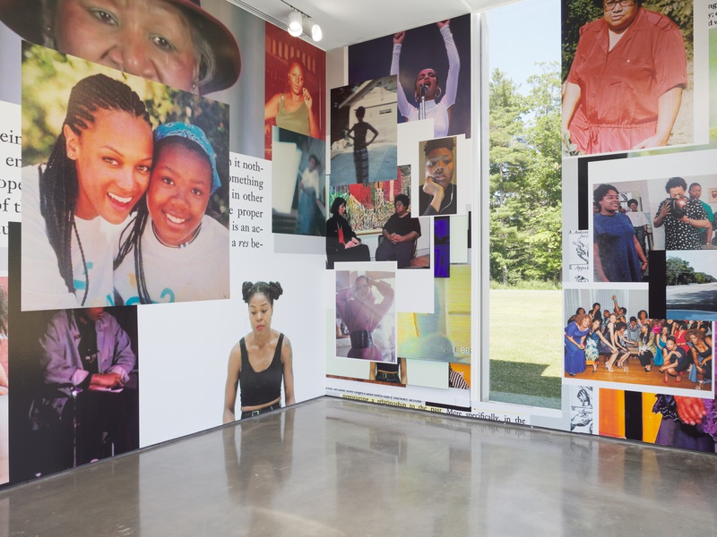 Installation view, Martine Syms: Grio College, Hessel Museum of Art at Bard, June 25 - November 27, 2022