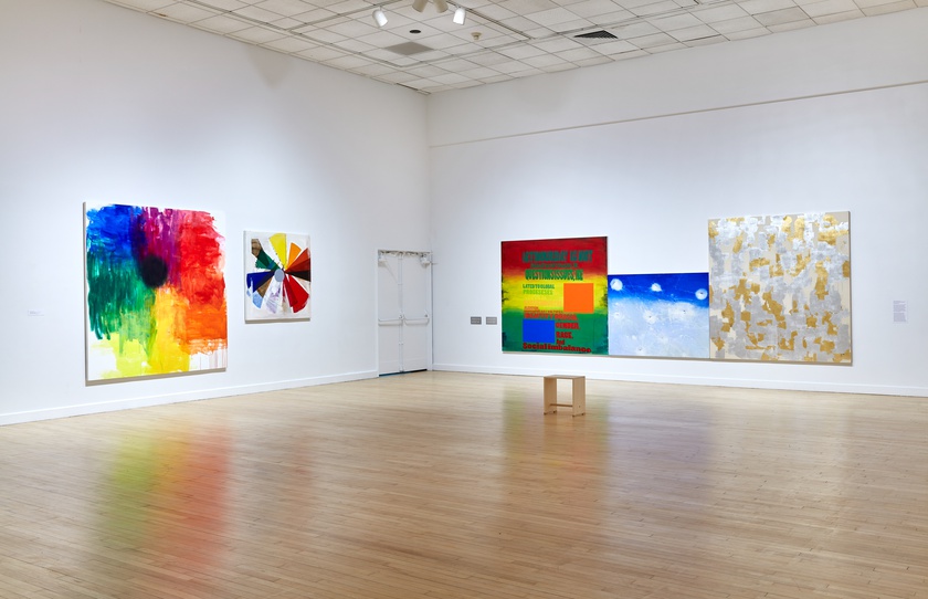 Installation view, Rochelle Feinstein: Image of an Image, The Bronx Museum of the Arts, New York, November 7, 2018 - March 3, 2019