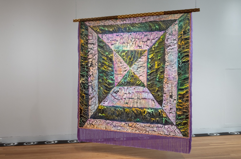 Installation view, Matrix 192 / Spinning Echo, Wadsworth Atheneum Museum of Art, Hartford, Connecticut, June 2 - September 3, 2023