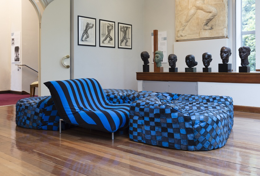 Java Haunt Ottoman w/ Parked Chair, 2017