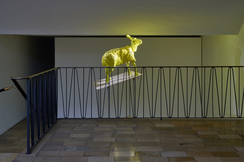 Installation view, John Russell: CAVAPOOL, Kölnischer Kunstverein, Cologne, Germany, August 20 - October 16, 2022