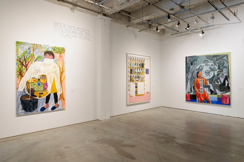 Installation view, Presence in the Pause: Interiority and its Radical Immanence, Bemis Center for Contemporary Arts, Omaha, Nebraska, May 20 - September 17, 2023