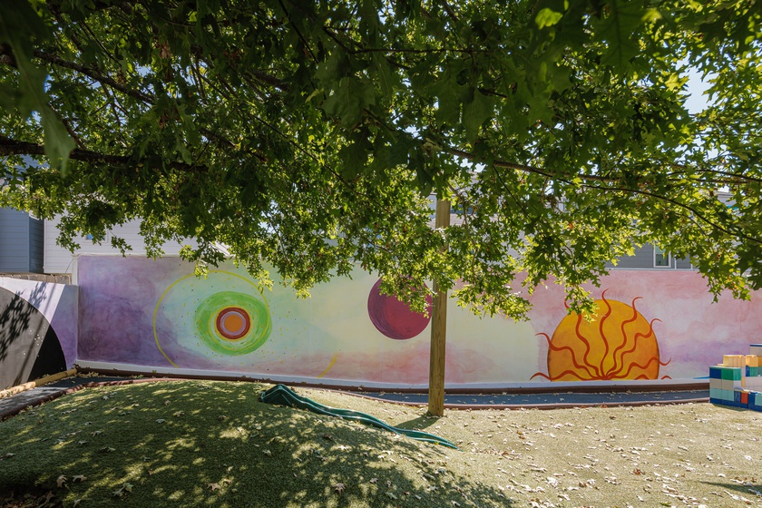 Monique Mouton, Mural, 2023