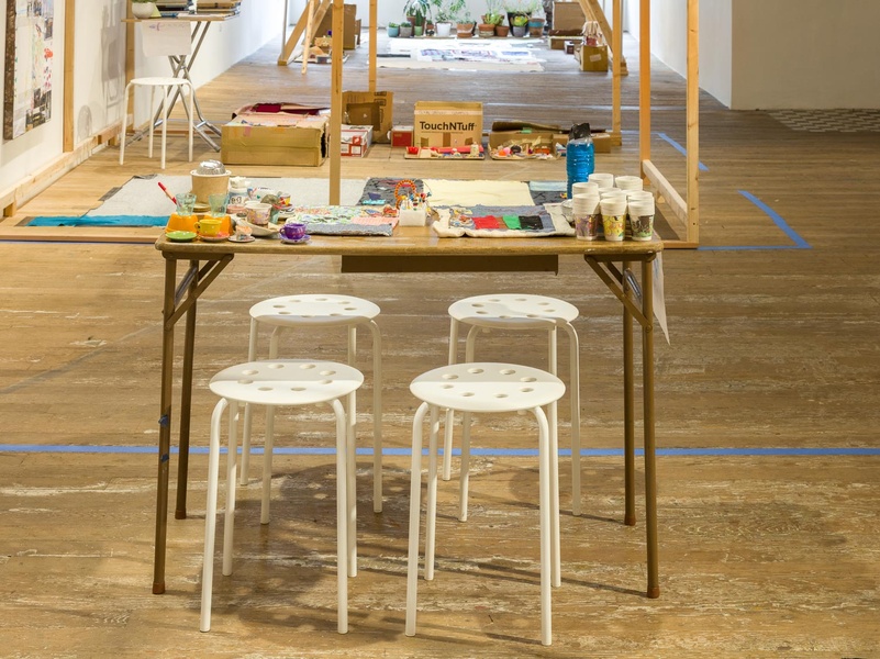 RUN CAFÉ (detail), 2016-2017