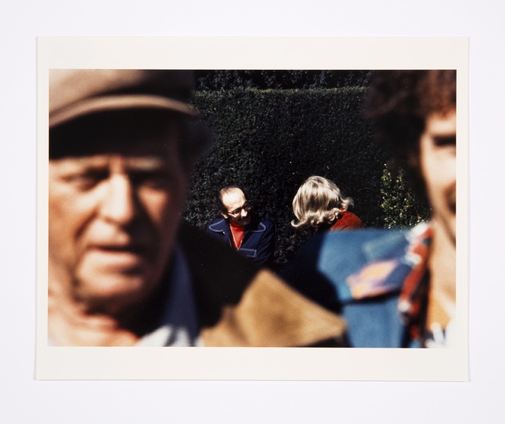 Roberta and Blaine in Union Square (close up), 1975