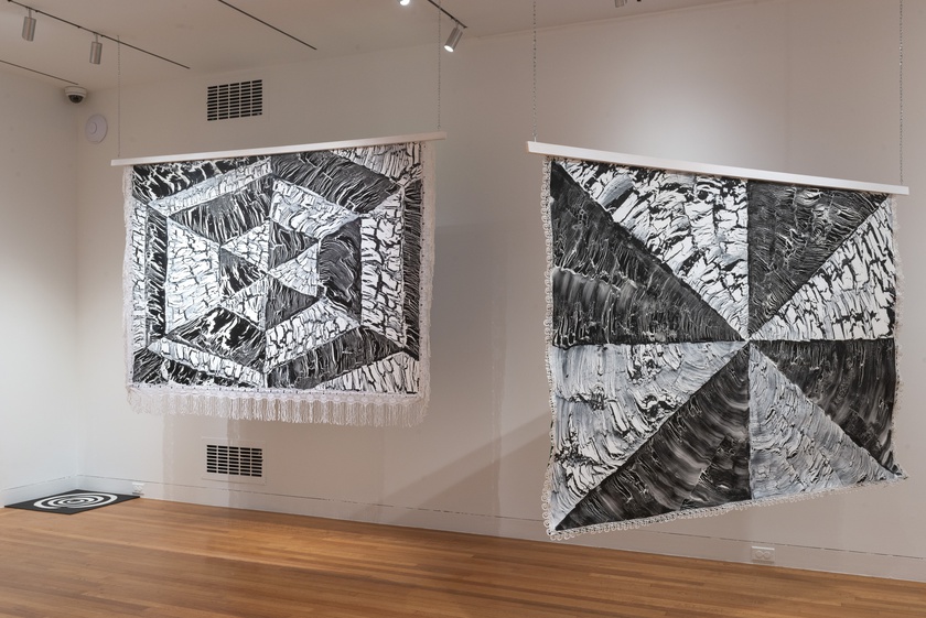 Installation view, Matrix 192 / Spinning Echo, Wadsworth Atheneum Museum of Art, Hartford, Connecticut, June 2 - September 3, 2023