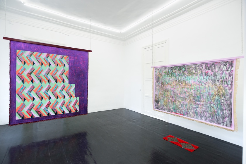 Installation view, Polyphonic Shadow Cloth, LC Queisser, Tbilisi, October 14, 2018 – January 12, 2019
