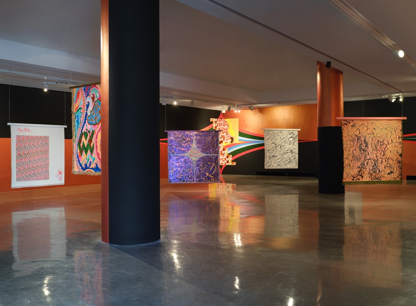 Lisa Alvarado: Pulse Meridian Foliation, installation view at REDCAT, Los Angeles, April 1 – August 20, 2023