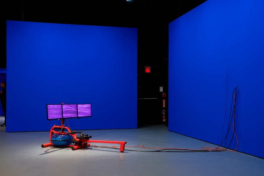 Wet and Wavy Looks—Typhon coming on for a Three Monitor Workstation, 2016