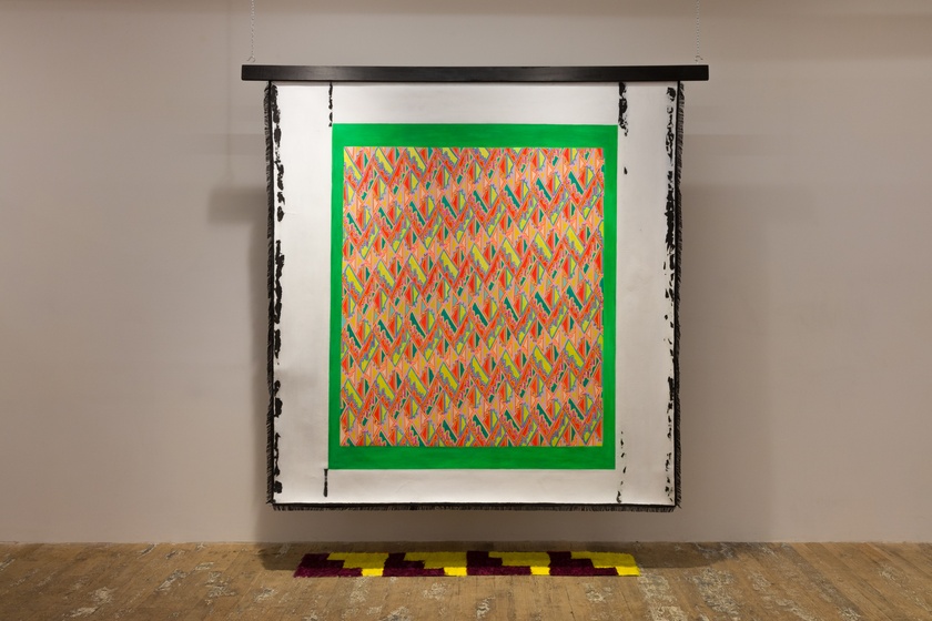 Traditional Object 5 (Performance banner series 2010 – ongoing), 2012