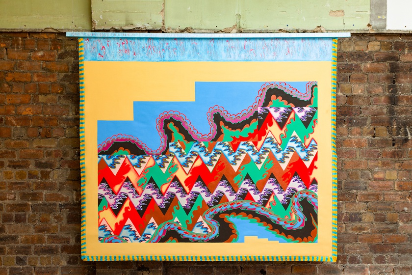 Scab Diagram (Traditional Object), 2020 