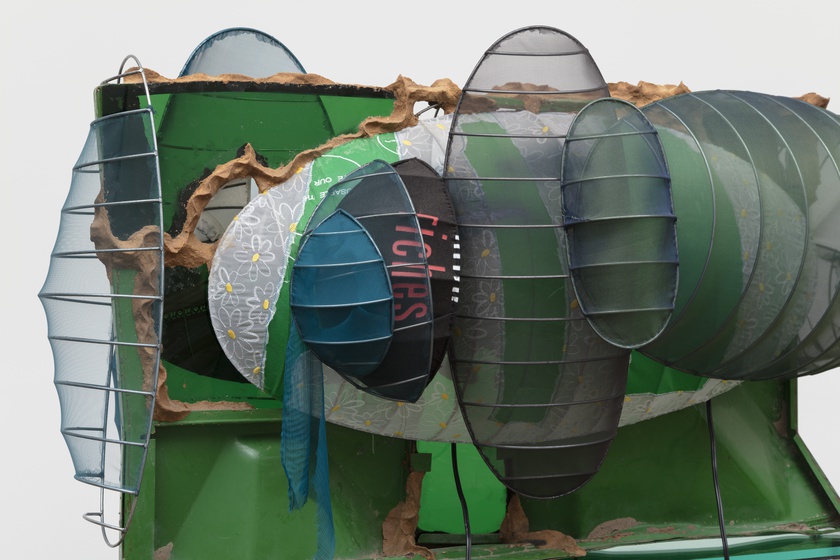 I am sick again (Room Divider) (detail), 2022