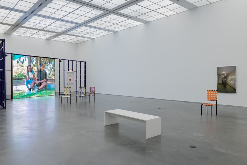 Installation view, Martine Syms: She Mad Season One, MCAChicago, July 2, 2022 – February 12, 2023