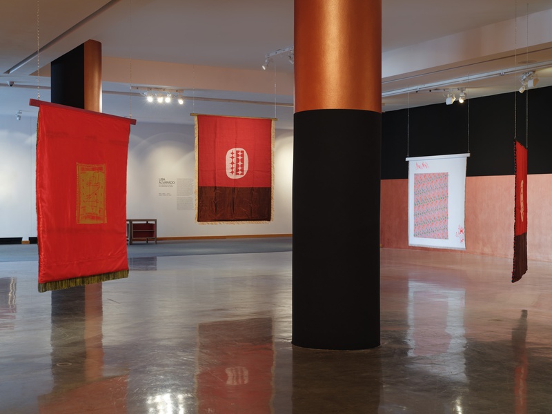 Lisa Alvarado: Pulse Meridian Foliation, installation view at REDCAT, Los Angeles, April 1 – August 20, 2023