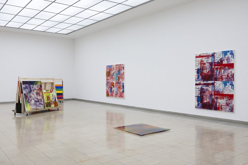 Installation view, Rochelle Feinstein, The Today Show, Kunsthaus Glarus, Glarus, Switzerland, March 16 - June 22
