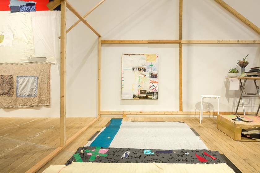 Installation View - RUN LIBRARY (detail), 2016-2017