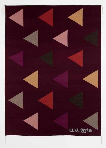 Rug (con triángulos), 2015
