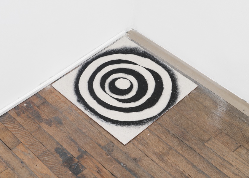 Spinning Echo, 2023 Sand, rock