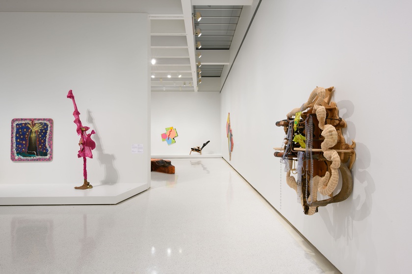 Installation View, Wild Life: Elizabeth Murray & Jessi Reaves, Carnegie Museum, Pittsburgh, September 3, 2021 - January 9, 2022
