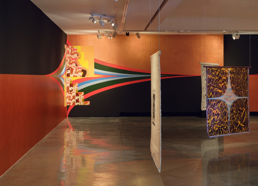 Lisa Alvarado: Pulse Meridian Foliation, installation view at REDCAT, Los Angeles, April 1 – August 20, 2023