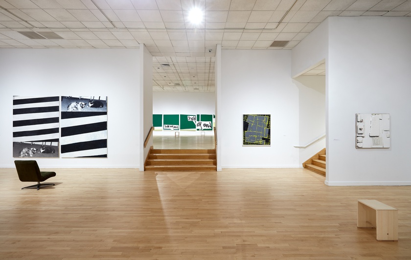 Installation view, Rochelle Feinstein: Image of an Image, The Bronx Museum of the Arts, New York, November 7, 2018 - March 3, 2019