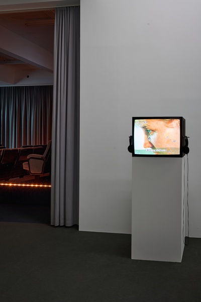 Installation View: Are Our Eyes Targets?, at Julia Stoschek Foundation, Dusseldorf, April 11th 2024 - February 2nd 2025.
