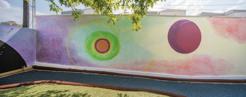 Monique Mouton, Mural, 2023