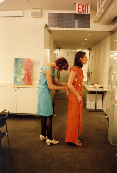 Liz Goldwyn and Susan Cianciolo in the 1990's, NYC