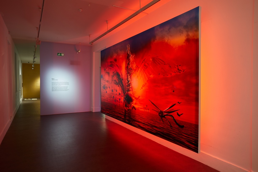 Installation view in As Above, So Below: Portals, Visions, Spirits & Mystics, Irish Museum of Modern Art, Dublin, 13 April – 27 August 2017, photography Denis Mortell