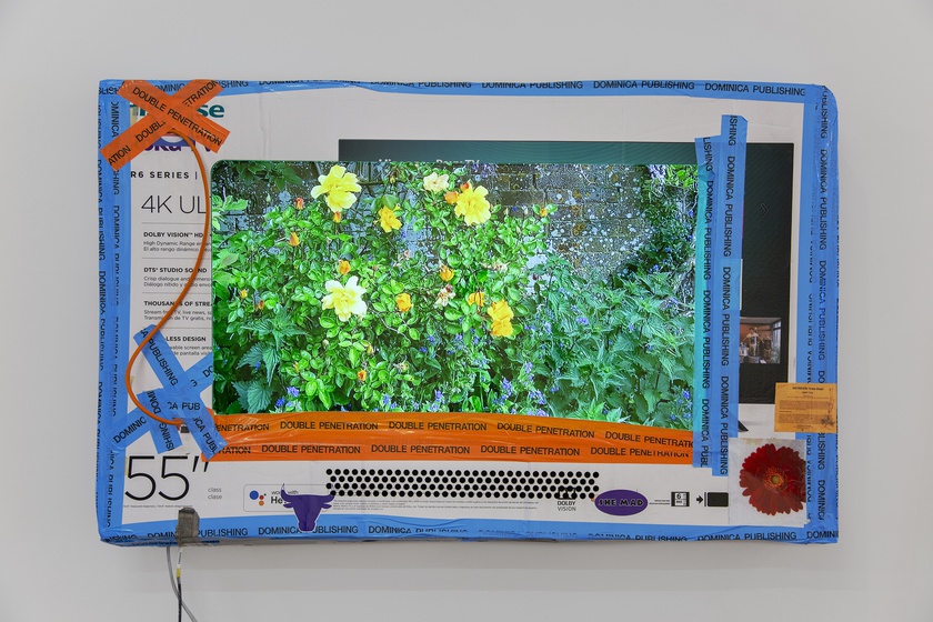 Martine Syms The Fool, 2021 Laser cut cardboard, digital video 