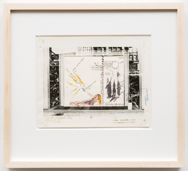 Study for Wannemaker Window 1, 1981