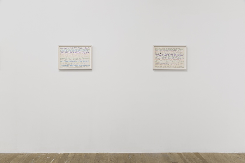 Installation View, Christopher Knowles in Two Acts, October 16, 2021 - January 8, 2022