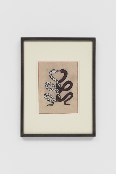 Anonymous Untitled (Snake drawing from Rajasthan, India), c.2000 