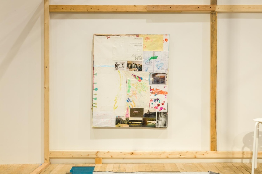 Installation View - RUN LIBRARY (detail), 2016-2017