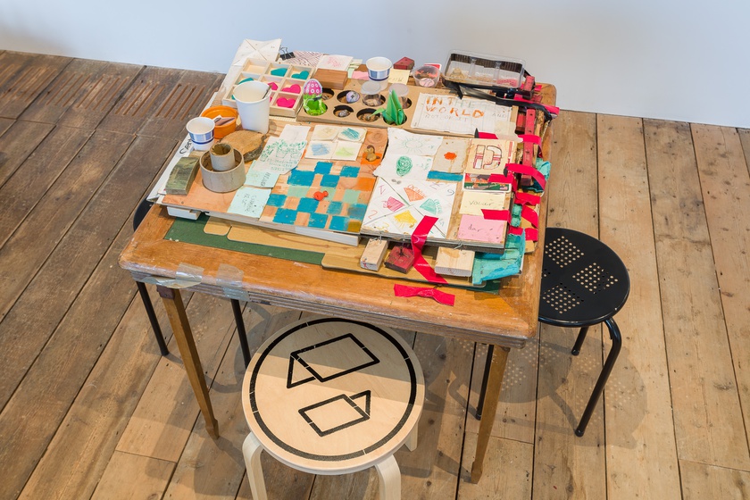 Installation View at South London Fire Station 