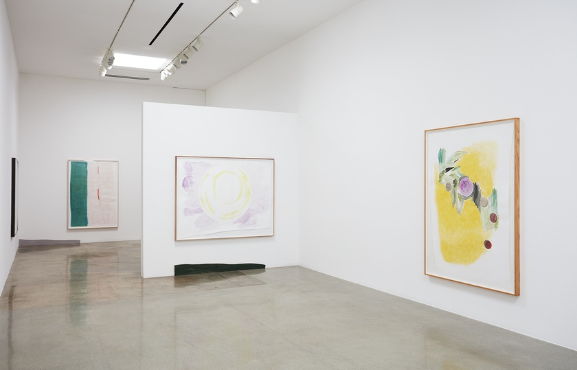 Installation view at Kayne Griffin Corcoran