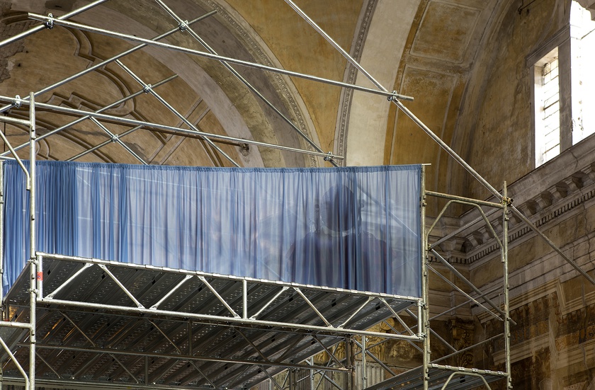 Installation view, Above the cold, San Carlo Cremona